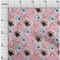 thumbnail image 1 of oneOone Cotton Silk Light Pink Fabric Flower Watercolor Diy Clothing Quilting Fabric Print Fabric By Yard 42 Inch Wide, 1 of 4