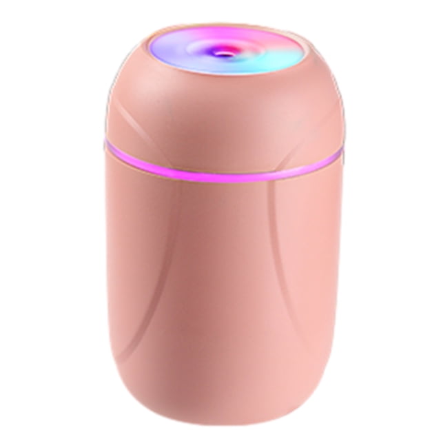 Portable Desk Humidifier, Cool Mist Humidifier, Humidifier For Home Bedroom Office, Plants, Colorful Night Function