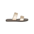 thumbnail image 1 of Women's Quilted Double Band  Flat Slide Sandal 20561, 1 of 4