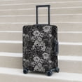 thumbnail image 5 of Uemuo Rose Flowers Printed Washable Luggage Cover - Fashion Suitcase Protector Fits 18-32 Inch Luggage -X-Large, 5 of 9