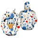 thumbnail image 3 of MINISO Disney Donald Duck - Sudadera unisex con gráficos de dibujos animados en 3D para hombre y mujer, estilo retro, informal, moda deportiva, estilo callejero, 3 of 5