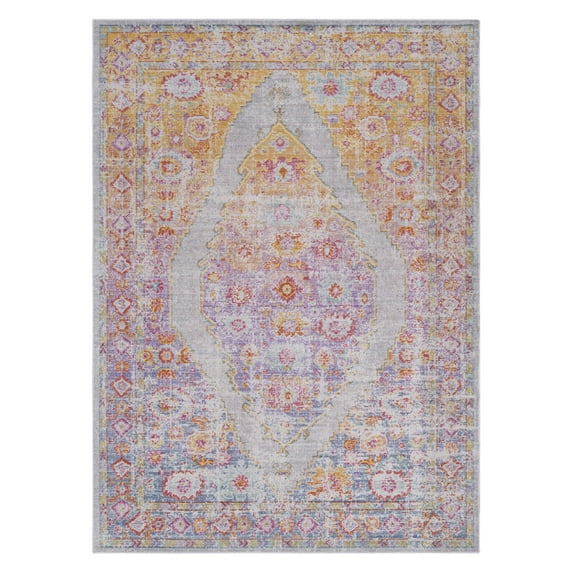 Surya Antioch Vintage Uneven Medallion Indoor Area Rug