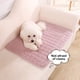 thumbnail image 5 of Colchoneta lavable de pana para mascotas | Colchoneta cálida para perros y gatos | 50 x 40 cm | Colchoneta rosa de una pieza, 5 of 6