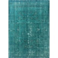 thumbnail image 1 of Ahgly Company Indoor Rectangle Mid-Century Modern Teal Green Oriental Area Rugs, 3' x 5', 1 of 6