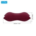 thumbnail image 2 of Uxcell Inflatable Pillow, Ultralight Camping Travel Pillow for Hiking, Wine Red 3 Pack, 2 of 6