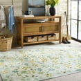 thumbnail image 2 of SAFAVIEH Martha Stewart Igor Floral Machine Washable Area Rug, Beige/Light Green, 8' x 10', 2 of 11