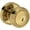 Gold, variant on Baldwin En.Bre.Rrr Bremerton Single Cylinder Keyed Entry Door Knob Set - Black