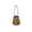 C, variant on Diceymbol Solar Projection Lantern Conical Dot Pattern Rope Handle Waterproof Warm LED for Patio Garden Outdoor Decor 7In