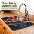 thumbnail image 5 of Sink Out Of Sight® Adjustable Flow-Through Mesh Kitchen Sink Cover, 20 x 30 ", Wine and Romance, 5 of 13