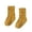 F1-Yellow112, variant on Hihipz Baby Boys Girls Vertical Rib Crew Socks Solid Color Soft Knit Socks Everyday School Uniform Socks