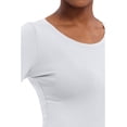 thumbnail image 4 of Healing Hands Women's Underscrub Soft Knit Melissa Longsleeve Scrub Tee with Breathable & Easy Care Fabric 5047, 4 of 9