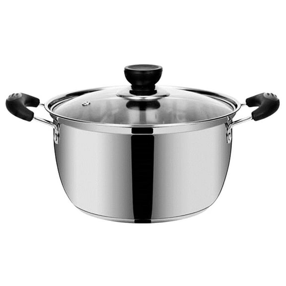 RENACLIPY Silver Stainless Steel Milk Pot for Kitchen Use, Heat-Resistant, Easy Cleaning