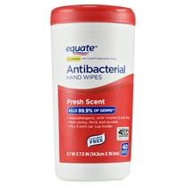 Equate Antibacterial Hand Wipes, Fresh Scent, 40 Ct