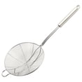 thumbnail image 1 of Cucharón antigrasa resistente al calor, mango largo ergonómico para cocinar de forma segura, grado profesional, fácil de limpiar, apto para lavavajillas (acero inoxidable 18/8), 1 of 6