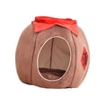 thumbnail image 2 of Manta para tienda de campaña para gatos y perros, antideslizante, autocalentable, con caracteres chinos decorativos. Caqui L, 2 of 9