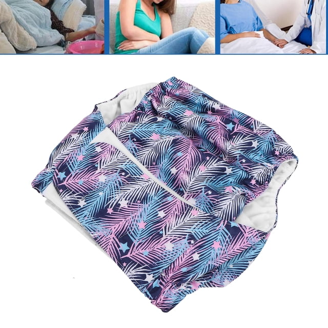 Couches en Tissu pour Incontinence pour Adultes Lavables Réutilisables Couche en Tissu pour Adultes avec Crochet et pour Homme Âgé Spécial Incontinence Adultes
