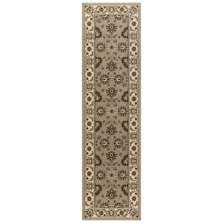 Gertmenian Majestic Moena Traditional Floral Sage Indoor Area Rug, 2x8
