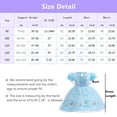 thumbnail image 3 of SUEE Toddler Girls Elsa Princess Dress Sequins Short Sleeve Birthday Fancy Outfit for 12M-6T, 3 of 7