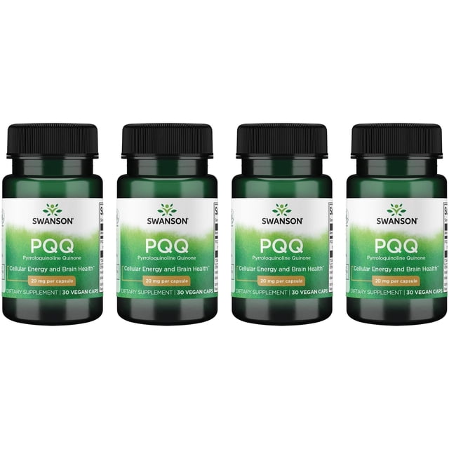 Suplemento Swanson PQQ: pirroloquinolina quinona, 20 mg, 30 cápsulas, 4
