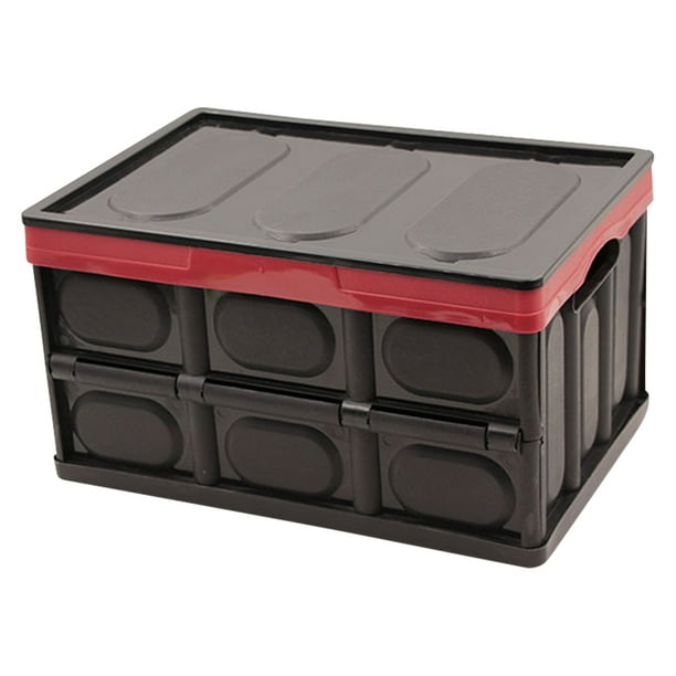Caja Almacenamiento Plegable para Coche Picnic Acampar Gran Capacidad 28L El Y Al Aire Libre