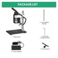 thumbnail image 2 of Mini Electric Bench Drill Press Stand Kit 8000 R/min 7-Gear Variable Speed Benchtop Drilling Machine Precise Drill DIY Drilling ,Easy to Use, 2 of 6