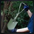 thumbnail image 3 of Pala de Camping REDCAMP Verde Militar Plegable con Mango Triple para Senderismo, 3 of 9