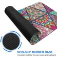 thumbnail image 6 of Long Mouse Pads for Desk,Multicolor Ethnic Geometric Pattern Desk Mats on Top Of Desks, Desk Mouse Pad Extra Large with 3mm Non-Slip Base and Stitched Edge for Gaming,Office,Work,Home 35.4"x15.7", 6 of 6
