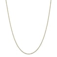 thumbnail image 4 of 14K Yellow Gold .9mm Box Chain Necklace with Spring Ring Size 28, 4 of 4
