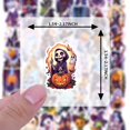 thumbnail image 6 of 35pcs-50pcs Halloween Stickers Stationery Stickers Ghost Decals Funny Stickers for Suitcase Fridge Laptop, 6 of 9