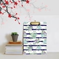 thumbnail image 5 of FMSHPON Succulent Plants Stripes Clipboard Hardboard Wood Nursing Clip Board and Pull for Standard A4 Letter 13x9 inches, 5 of 5