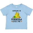 thumbnail image 3 of Inktastic Someone in Pensacola Loves Me Beach Vacation Boys or Girls Baby T-Shirt, 3 of 5