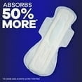 thumbnail image 2 of Always Maxi Overnight Pads with Wings for Women, Size 5, Extra Heavy Overnight Absorbency, Unscented, 52 Count, 2 PACK, 2 of 5