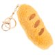 thumbnail image 3 of Lindo llavero de pan de peluche para decorar mochilas, llavero con colgante de comida artificial suave y divertido, llavero para decorar bolsos, 3 of 8