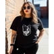 thumbnail image 3 of T Shirts for Women,Black Poroshenko T Shirt Short Sleeve Loose Fit Tee Tops Crewneck Womens Casual T-Shirts for Teen Girls, 3 of 8