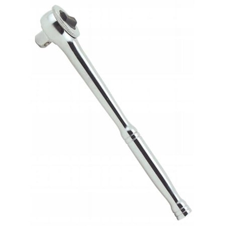 UPC: 0076812005861 | Great Neck RA12 Steel Chrome Plated Knurled Grip Handle Ratchet 1/2 in. Drive