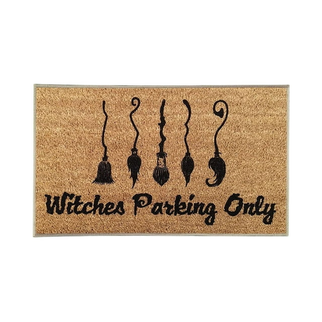 Tyidzon Halloween Printed Carpet Non-slip Entry Door Entry Mat Absorbent Bathroom Kitchen Entryway Mat