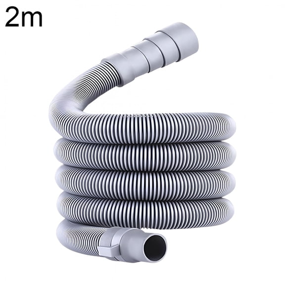 HIBIBUD Universal Washing Machine Drain Hose Extension Kit 2/5/8M Flexible Discharge with Clip and Dishwasher Hose for Washer