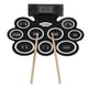 thumbnail image 4 of Juego de pads para batería electrónica, juego de pads para batería electrónica Pad para batería electrónica Juego de batería electrónica Rendimiento comprobado, 4 of 9