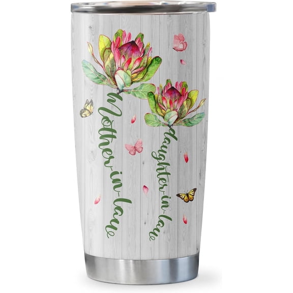 Daughter In Law Gifts Coffee Tumbler 20 oz, Best Gifts for Future Daughter in Law, Daughter-In-Law Gifts from Mother in Law, Daughter in Law Gift, Christmas Birthday Gifts for Daughter in Law