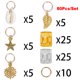 thumbnail image 3 of Accesorios para Trenzas: Anillos Metálicos, Colgantes y Cierres para Peinados Creativos, 80 Piezas en Set, Oro y Plata, Fácil de Usar, DIY Estilos Únicos, 3 of 6
