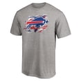 thumbnail image 2 of Men's Heather Gray Buffalo Bills True Color T-Shirt, 2 of 3