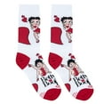 thumbnail image 5 of Cool Socks, Betty Boop, Womens Crew Length, Funny Graphic Print- Large, 5 of 6