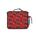thumbnail image 3 of Game Controller Red Pattern Insulated Lunch Bag with Shoulder Strap and Bottle Holder,Bento School Lunch Bag Box,11x9.5x3.5 Inches, 3 of 5