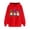 Red, variant on VBTAPA Mardi Gras Sweatshirt for Women Novelty Mask Graphic Hoodies Loose Casual Holiday Sweatshirts Tuesday Carnival Party Hoodie with Kangaroo Pocket on Sale Black L