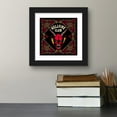 thumbnail image 3 of Gallery Pops Netflix Stranger Things: Season 4 - Hellfire Club Pattern Wall Art, Black Framed Version, 12" x 12", 3 of 5