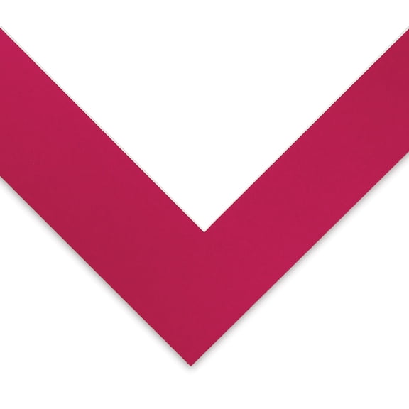 Blick Pre-Cut Mat - Deep Red, 16" x 20" (10-1/2" x 13-1/2" Opening)