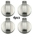 thumbnail image 1 of 4 Pcs Universal Gas Stove Knobs Cooker Oven Hob Control Knobs Switch 8mm Silver, 1 of 9