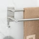 thumbnail image 5 of Cateissary Toallero multifuncional, fácil de instalar y para baño, toallero, toallero, conveniente, duradero, de alta calidad Juegos de accesorios de baño plateado 550 mm, 5 of 6