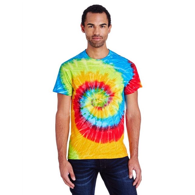 Tie-Dye CD100 Adulte 5.4 oz., T-Shirt 100 % Coton
