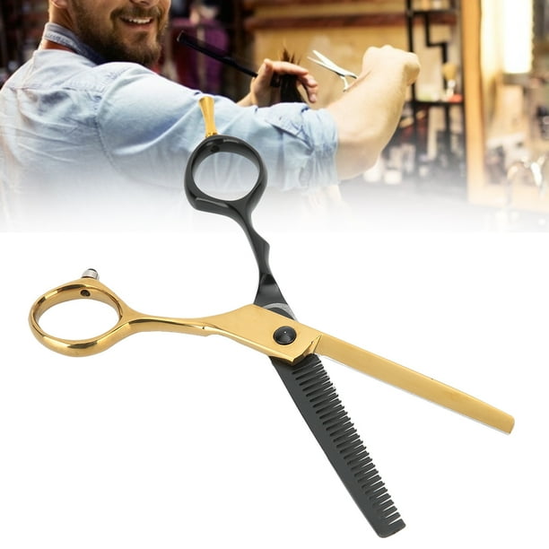 Tijeras de Alta Dureza, Tijeras de Acero inoxidable Ecológica, Barbería de Uso individual para peluquería para Uso en el HOGAR